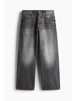 H&M - Men Grey Loose Jeans