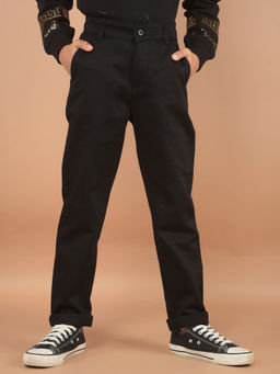 CRIMSOUNE CLUB - Boys Black Trousers