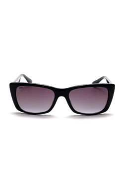 Scott Sunglasses - Blue Lens Rectangular UV Protected Sunglass Full Rim Black Frame With Gradient