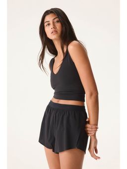H&M - Women Black Integral-Bra Sports Top With Sculptmove