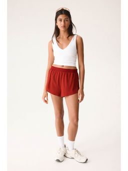 H&M - Women White Integral-Bra Sports Top With Sculptmove
