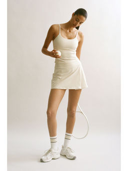 H&M - Women White Tennis Skirt