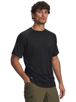 Under Armour - Men's Tactical Tech Half Sleeve Black T-Shirt