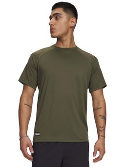 Under Armour - Men's Tactical Tech Half Sleeve Green T-Shirt
