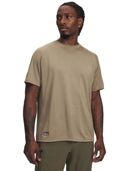 Under Armour - Men's Tactical Tech Half Sleeve Brown T-Shirt