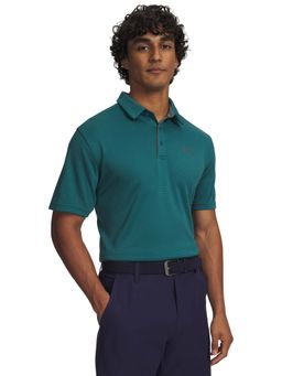 Under Armour - Men's Tech Green Polo T-Shirt