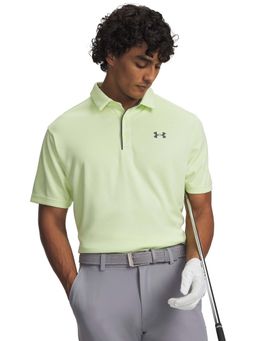 Under Armour - Men's Tech Green Polo T-Shirt