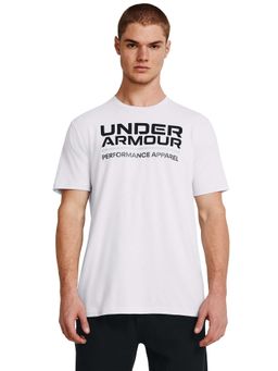 Under Armour - Men's Wordmark Half Sleeve Grey T-Shirt