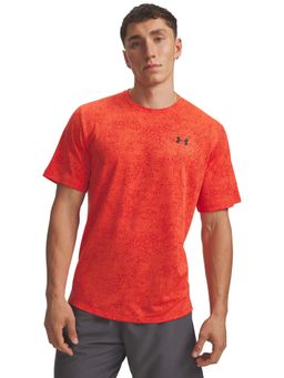 Under Armour - Men's Tech Half Sleeve Red T-Shirt