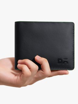 DailyObjects - Black Genuine Leather Mens Wallet (M)