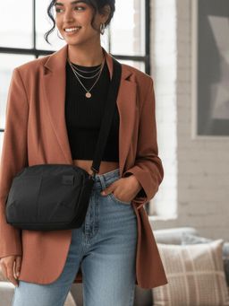 DailyObjects - Basalt Pivot Crossbody Sling Bag (M)