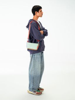 DailyObjects - Multi-Color Puff Crossbody Sling Bag With Detachable Strap (M)