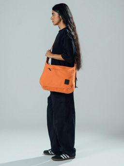 DailyObjects - Orange March Crossbody Sling Bag (L)