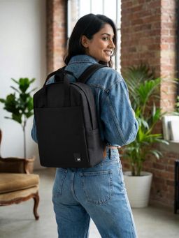 DailyObjects - Space Black Field Backpack (M)