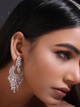 Gossip - Pinkish Dazzle Danglers