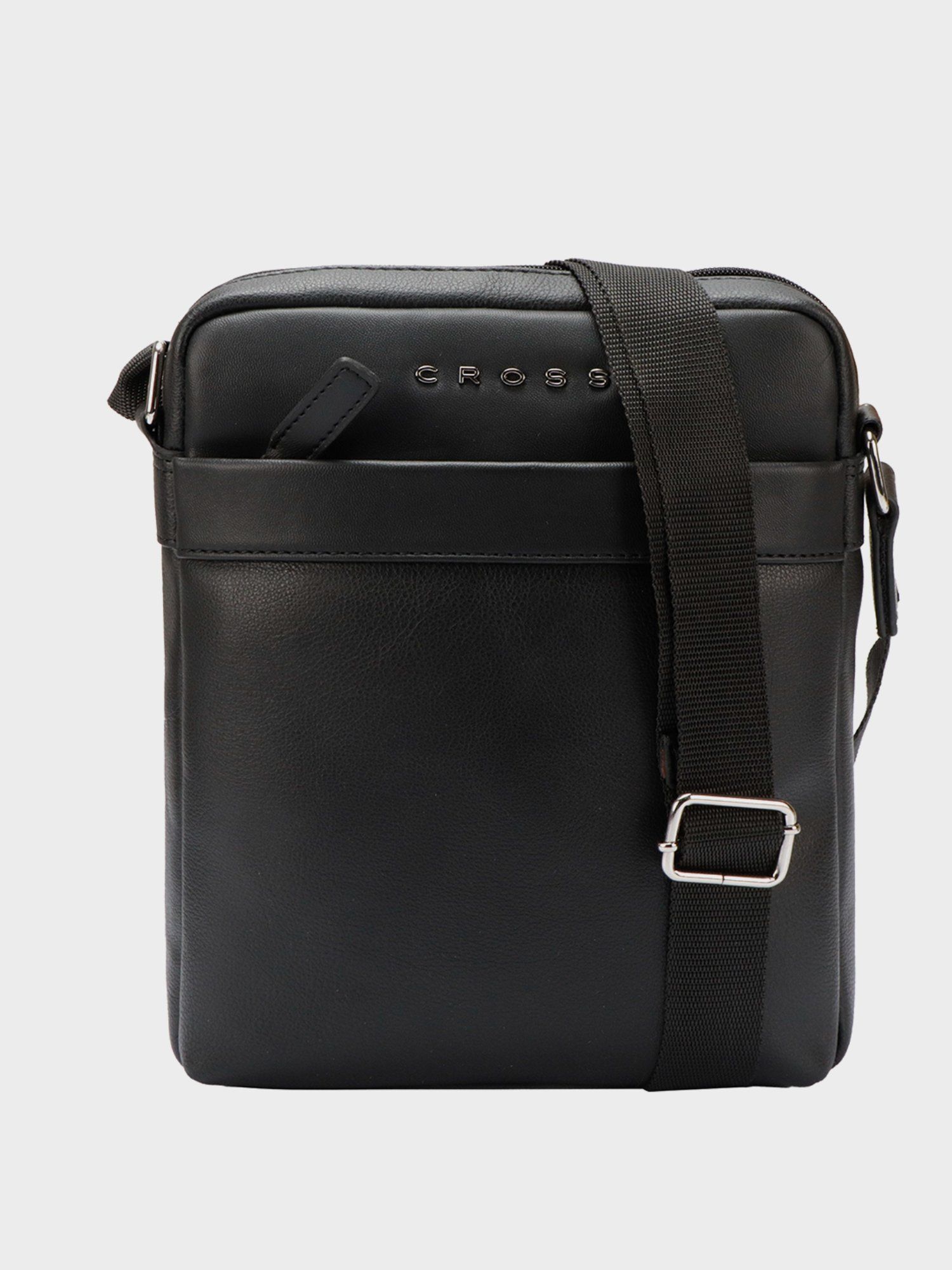 Buy Cross Black Vegan Leather Medium Crossbody Bag Online