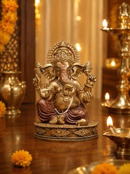 Ashnam - Round Base Ganesha