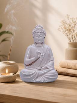 Ashnam - Small Teaching Buddha Oyster Purple