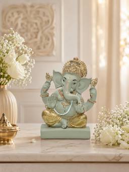 Ashnam - Lord Ganesha with Base Olive