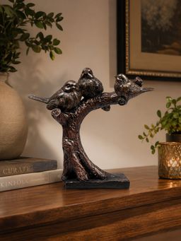 Ashnam - Decorative Bird Showpiece Standing On Tree