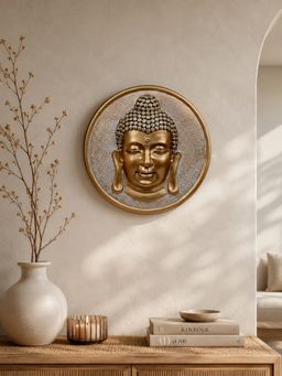Ashnam - Meditative Buddha Head Brown