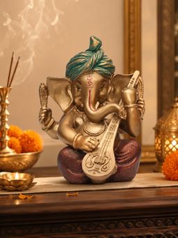 Ashnam - Pagadi Sitar Music Ganesha Multi Color