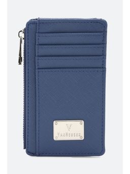 Van Heusen - Women Blue Textured Casual Wallets