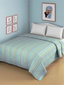 Smartsters - Cursive Lines Bed Coverlet (Queen)