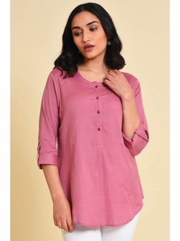 W - Purple Solid Top