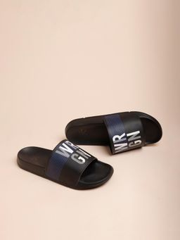 WROGN - Mens Black Pitch Sliders