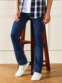 Dennis Lingo - Men Indigo Solid Jeans