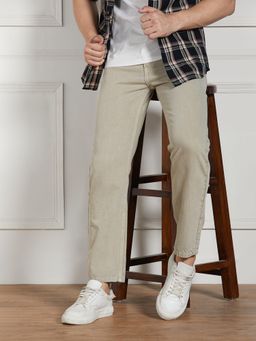 Dennis Lingo - Men Khaki Solid Jeans