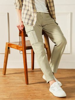 Dennis Lingo - Men Khaki Solid Jeans