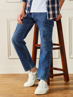 Dennis Lingo - Men Blue Solid Jeans