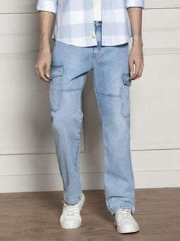 Dennis Lingo - Men Blue Solid Jeans