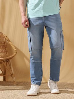 Dennis Lingo - Men Blue Solid Jeans