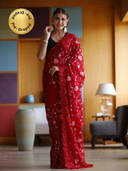 Red color option, Sold out, Currently selected