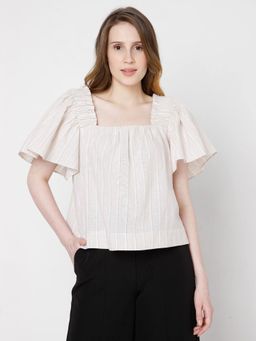 VERO MODA - Women Striped Casual Top
