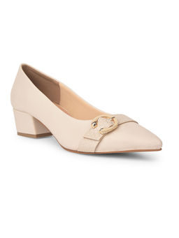 Bata - Women Beige Tpr Pumps