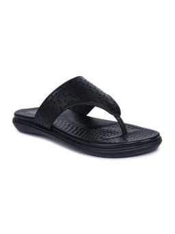 Zoom Shoes - Women Black Leather Sandals