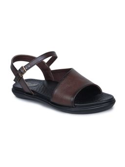 Zoom Shoes - Women Brown Leather Sandals