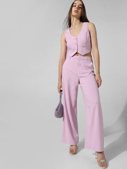 ONLY - Pink Wide Pant