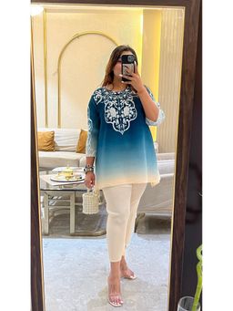 Loveable Creations By Muskan - Azaira Pleated Co-Ord Set