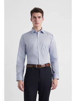 Van Heusen - Men Multi-Color Printed Full Sleeves Shirt