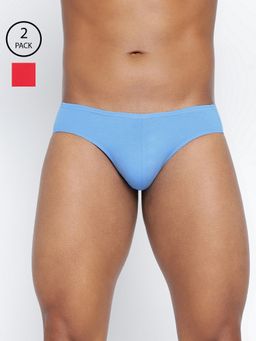 BASIICS by La Intimo - Men Multi Color Cotton Ultra (Pack of 2)