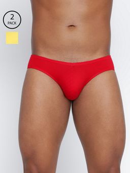 BASIICS by La Intimo - Men Multi Color Cotton Ultra (Pack of 2)