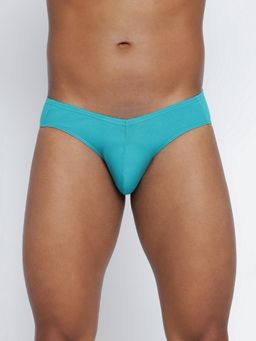 BASIICS by La Intimo - Men Teal Cotton Ultra