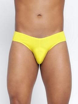 BASIICS by La Intimo - Men Yellow Cotton Ultra