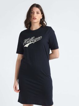 Tommy Hilfiger - Cotton Crew Neck T-Shirt Dress