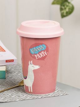 Voncasa - Coffee Mug with Lid (400 Ml)